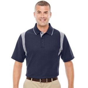 🆕️Mens Sporty Navy Active Golf Polo Shirt